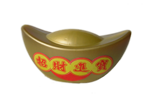 Golden Fortune Cake